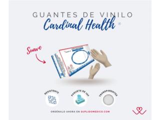 Guantes de Vinilo caja de 150, Wellness Direct Service  Puerto Rico
