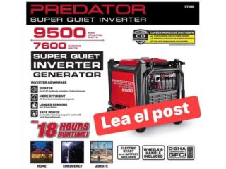 Predator 9,500 watts inverter, WESTERN DOLLAR  Puerto Rico