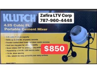 Mezcladora de cemento (variedad), Zafira LTV Service Corp. Puerto Rico
