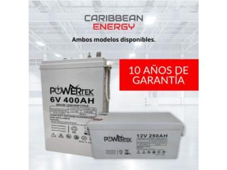 Baterías PowerTek, CARIBBEAN ENERGY DISTRIBUTOR Puerto Rico