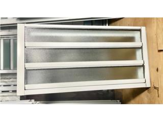 Aluminio blanco 16 x 51 1/8, JR Manufacturing & doors Puerto Rico