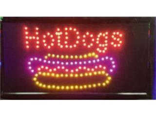 LED SIGN HOT DOG 19 X 10.