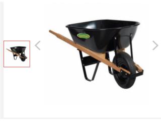 Carretilla, 22-Gauge Steel, Wood Handle, Ferreterias del Caribe, LLC Puerto Rico