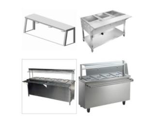 STEAM TABLES, COMMERCIAL EQUIPMENT GROUP Puerto Rico