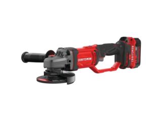 ANGLE GRINDER 4-1/2'' V20 KIT CRAFTSMAN, PULGUERO COLON Puerto Rico