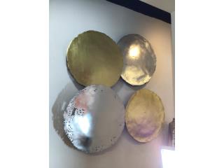 Galvanized Disc, Stool & Deco Ponce Puerto Rico