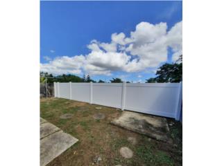 Verja PVC modelo Privada, JC PVC Fence & more Puerto Rico