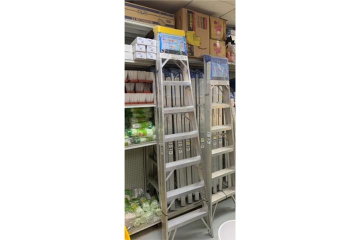 ESCALERAS ALUMINIO TIPO TIJERA