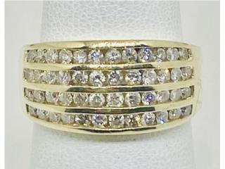 SORTIJA BRILLANTES 14KT, JOYERIA CARMEN  Puerto Rico