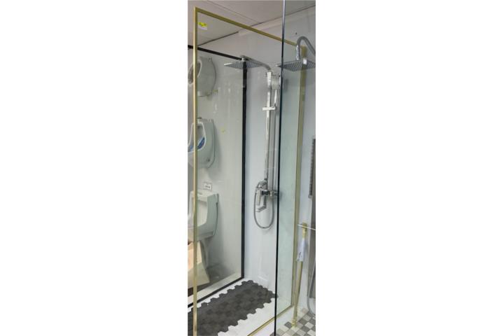 FIJO DUCHA FRAME ORO