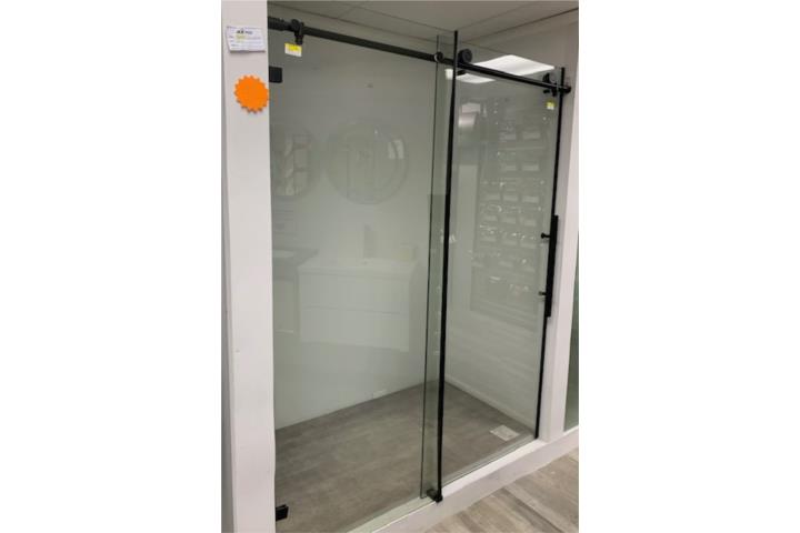 CORTINA DUCHA FRAME NEGRO