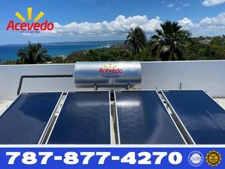 Calentador Solar Financiamiento 0%, ACEVEDO SOLAR SYSTEM LLC  Puerto Rico