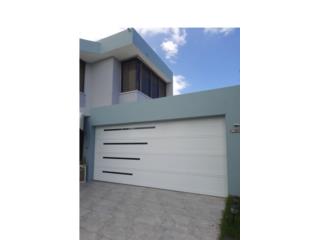 Puerta de garaje en aluminio segun su estilo, JC PVC Fence & more Puerto Rico
