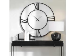 Reema wall glass 41 clock , Stool & Deco Ponce Puerto Rico
