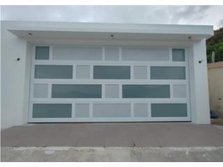 Puertas de garage estilo perforada , JC PVC Fence & more Puerto Rico