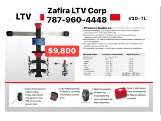 Maquina de alinear. alignment machine. V3D-TL, Zafira LTV Service Corp. Puerto Rico