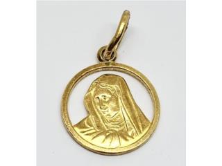 Puerto Rico - ArticulosMEDALLA VIRGEN 18KT Puerto Rico