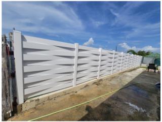 Verja PVC Estilo entrelazado, JC PVC Fence & more Puerto Rico