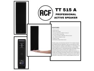 RCF TT 515A  PROFESSIONAL ACTIVE SPEAKER , Music & Technology Puerto Rico