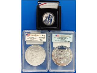Puerto Rico - ArticulosGran variedad de monedas en plata de coleccio Puerto Rico