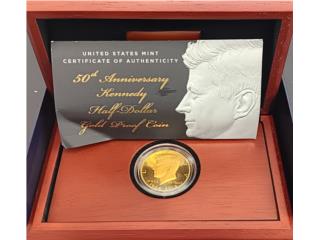 Moneda en oro 24k Kennedy 1964-2014 3/4oz, La Familia Casa de Empeo y Joyera-Guaynabo Puerto Rico