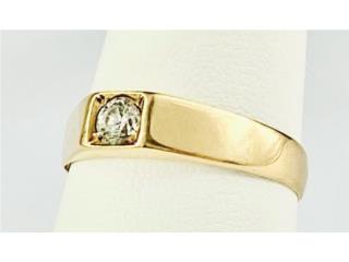 SORTIJA BRILLANTE 14KT, JOYERIA CARMEN  Puerto Rico