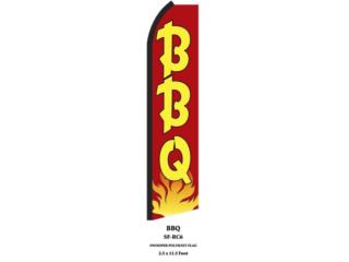 Banner BBQ RD/YW 3 x 11.5, WSB Supplies U Puerto Rico