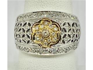 ARO BRILLANTES 14KT , JOYERIA CARMEN Puerto Rico