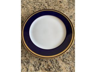 Bellos Platos en Porcelana y Cobalto , Venta Puerto Rico