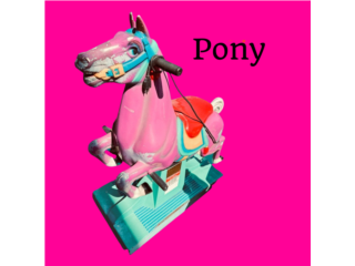 Infantil Pony por Monedas, ARTEC Puerto Rico