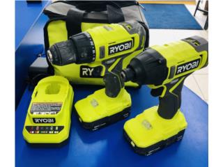 Combo taladros Ryobi, La Familia Casa de Empeo y Joyera-Caguas T2 Puerto Rico