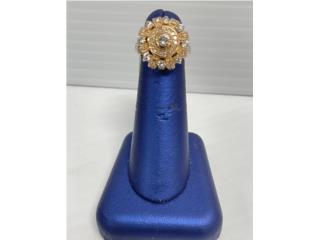 14K TWO TONE DIAMOND RING 5.5G .95CTW, La Familia Casa de Empeo y Joyera-San Juan 2 Puerto Rico