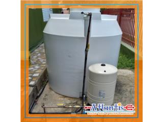 Caguas Puerto Rico Calentadores de Agua, Varios modelos de Cisternas desde $1,975.00