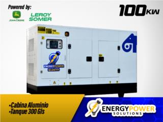 100KW 120/208V & tanque de 300 gals, Energy Powers Solutions Puerto Rico