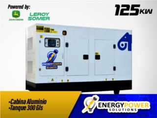 125KW 120/208V & tanque de 300 gals, Energy Powers Solutions Puerto Rico