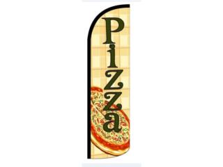 Banner PIZZA 3 X 11.5 L/B,RD,BL., WSB Supplies U Puerto Rico