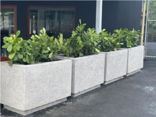 Jardineras Tiestos Planters concreto, 713 Precast LLC Puerto Rico
