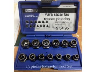 Extractor tool set, Vulcan Tools Caribbean Inc. Puerto Rico