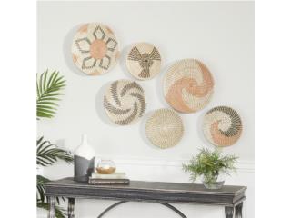 Seagrass Wall Decor, Stool & Deco Ponce Puerto Rico