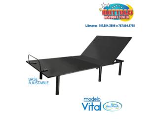 Base Ajustable Vital Twin Xl $379 , Mattress Discount Center Puerto Rico