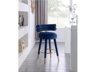 Fiztroy Velvet Counter, Stool & Deco Ponce Puerto Rico