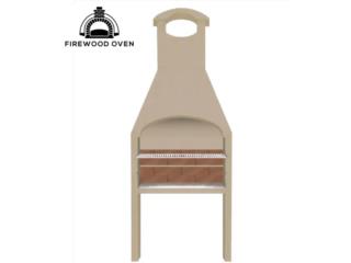Brasero Premoldeado  Con Campana, FIREWOOD OVEN  Puerto Rico