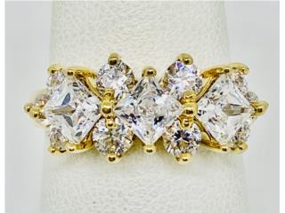 SORTIJA CUBIC 14KT, JOYERIA CARMEN  Puerto Rico