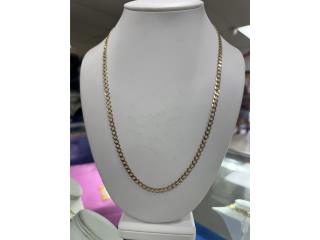 Cadena curb 14k 