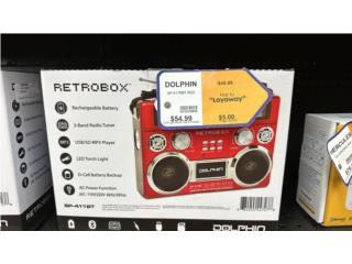 RADIO PORTATIL RETROBOX BY DOLPHIN 