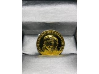 Moneda de oro 18k