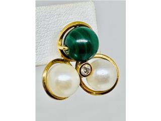 PANTALLAS JADE 10KT, JOYERIA CARMEN  Puerto Rico