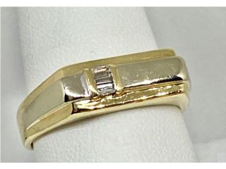 SORTIJA BRILLANTE 14KT, JOYERIA CARMEN  Puerto Rico