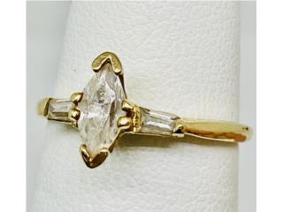 SORTIJA COMPROMISO 14KT, JOYERIA CARMEN  Puerto Rico