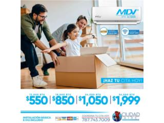 Cataño Puerto Rico Equipo Industrial, MDV BY MIDEA UP TO 21 SEER 24,000 BTU $1050